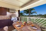 Lanai with gas BBQ grill